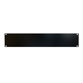 Hammond 2U FLAT STEEL RACK Panel PBPS19003BK